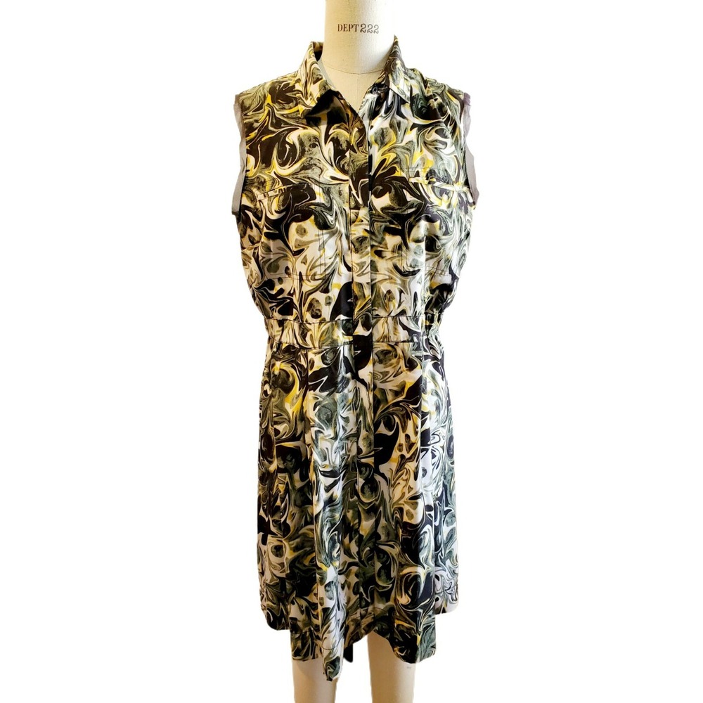 Women's Vera Wang Marbled Pattern‎ Dress Size L